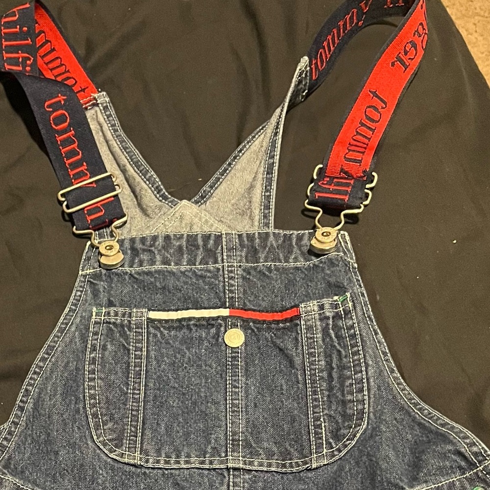 Tommy Hilfiger Blue Denim Women's Overalls